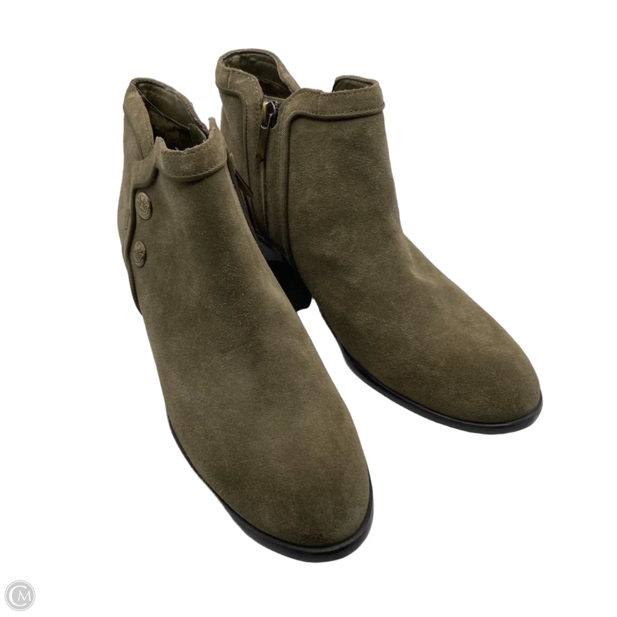 Boots Ankle Flats By Sam Edelman In Green, Size: 8
