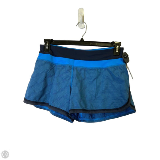Athletic Shorts By Lululemon In Blue, Size: S