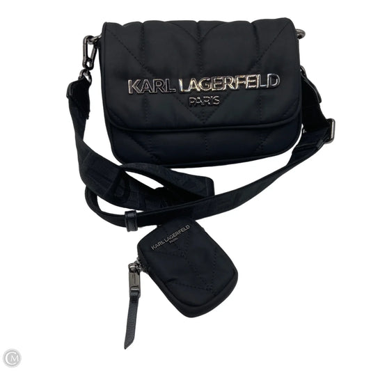 Crossbody Designer By Karl Lagerfeld, Size: Medium