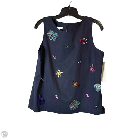 Top Sleeveless By Talbots In Blue, Size: 12p