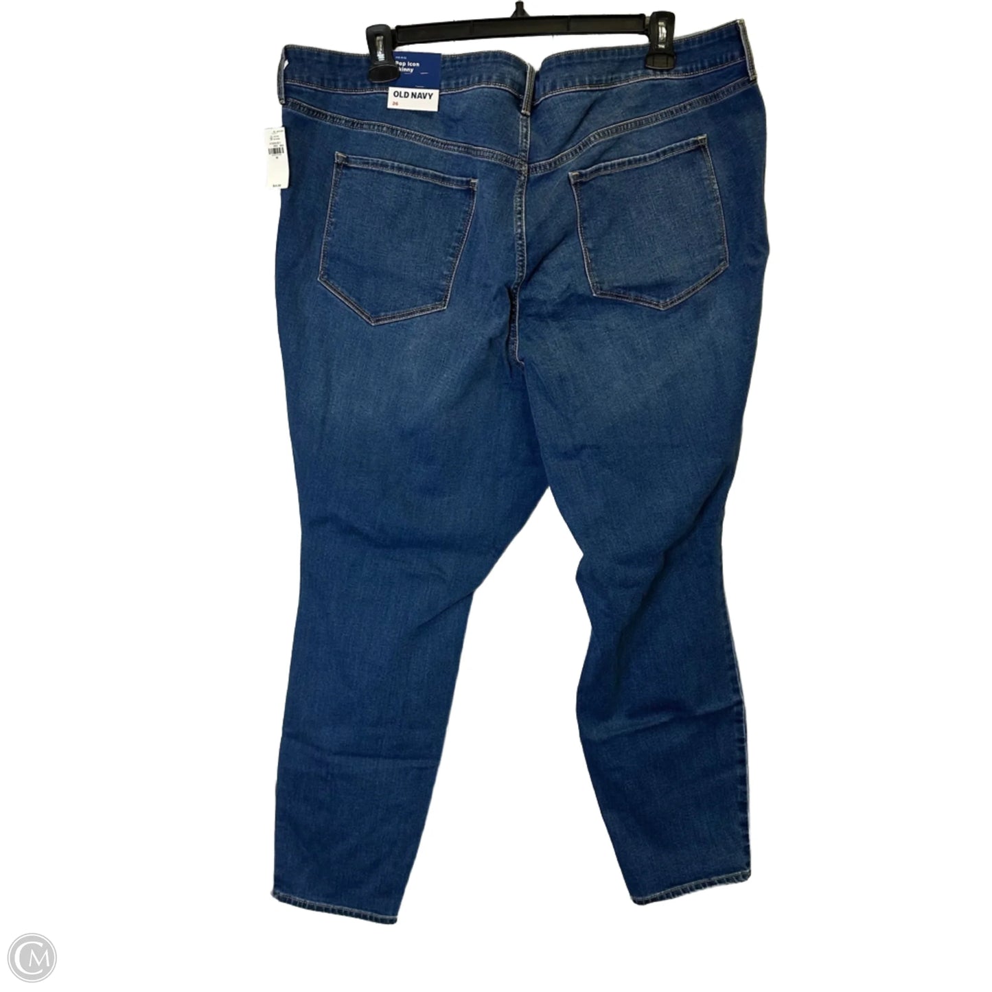 Jeans Skinny By Old Navy In Blue Denim, Size: 26