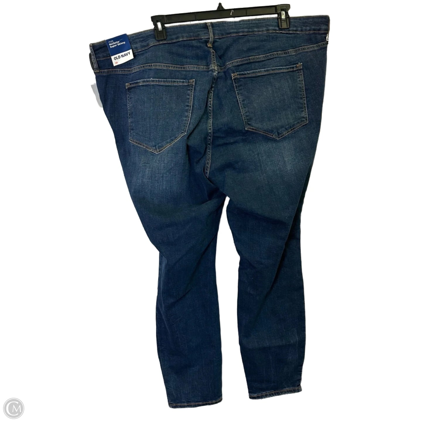 Jeans Skinny By Old Navy In Blue Denim, Size: 26