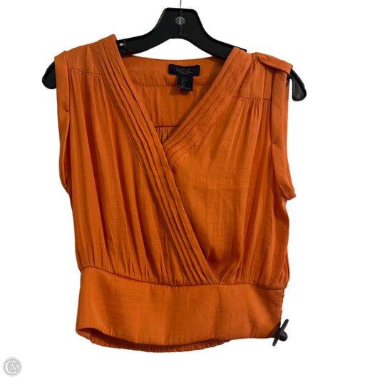 Top Sleeveless By Rachel Roy In Orange, Size: S