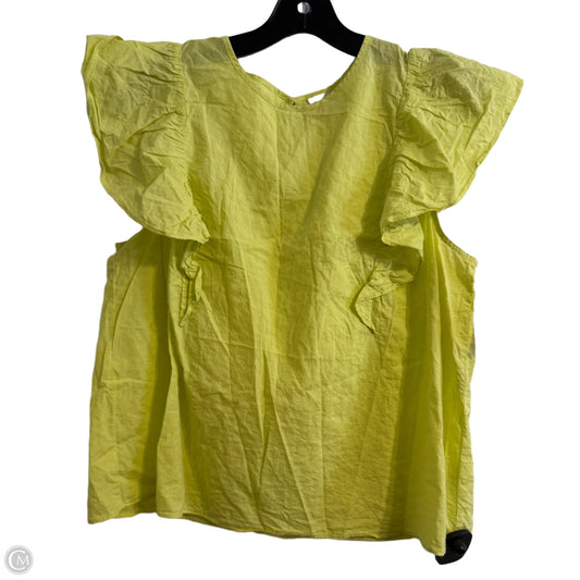 Top Sleeveless By A New Day In Green, Size: Xl