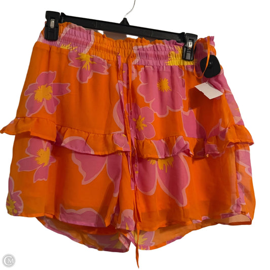 Shorts By White Birch In Orange, Size: 1x