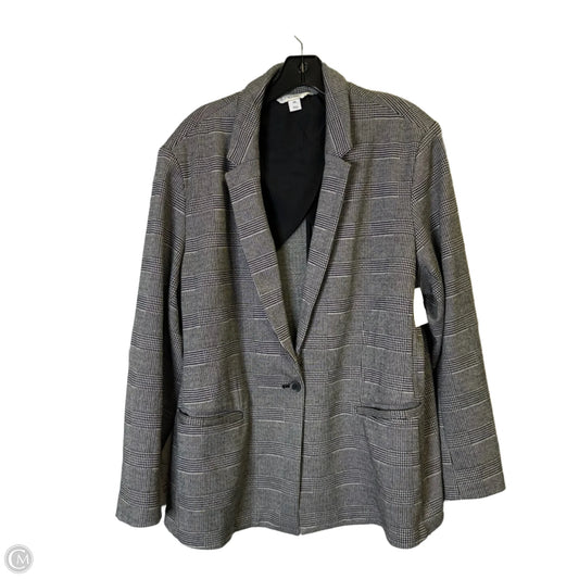 Blazer By Old Navy In Grey, Size: 2x