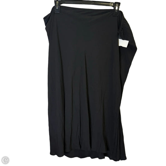 Skirt Midi By Old Navy In Black, Size: 3x