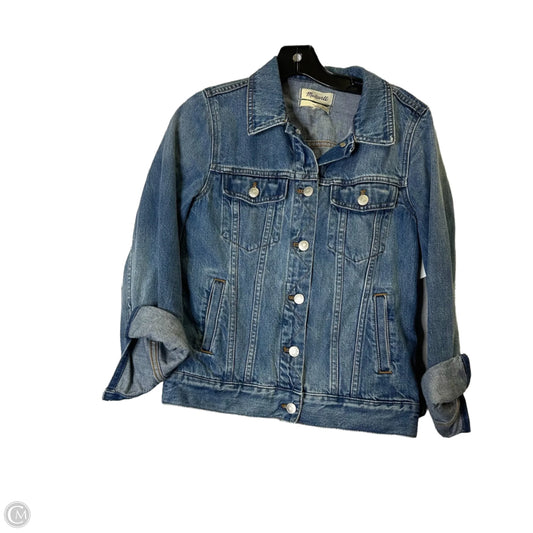Jacket Denim By Madewell In Blue Denim, Size: S