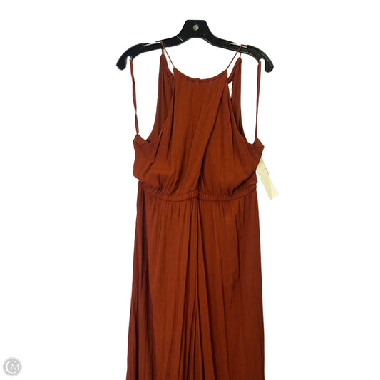 Jumpsuit By Elevenses In Orange, Size: Mp