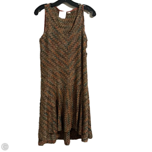 Dress Casual Midi By Maeve In Multi-colored, Size: S