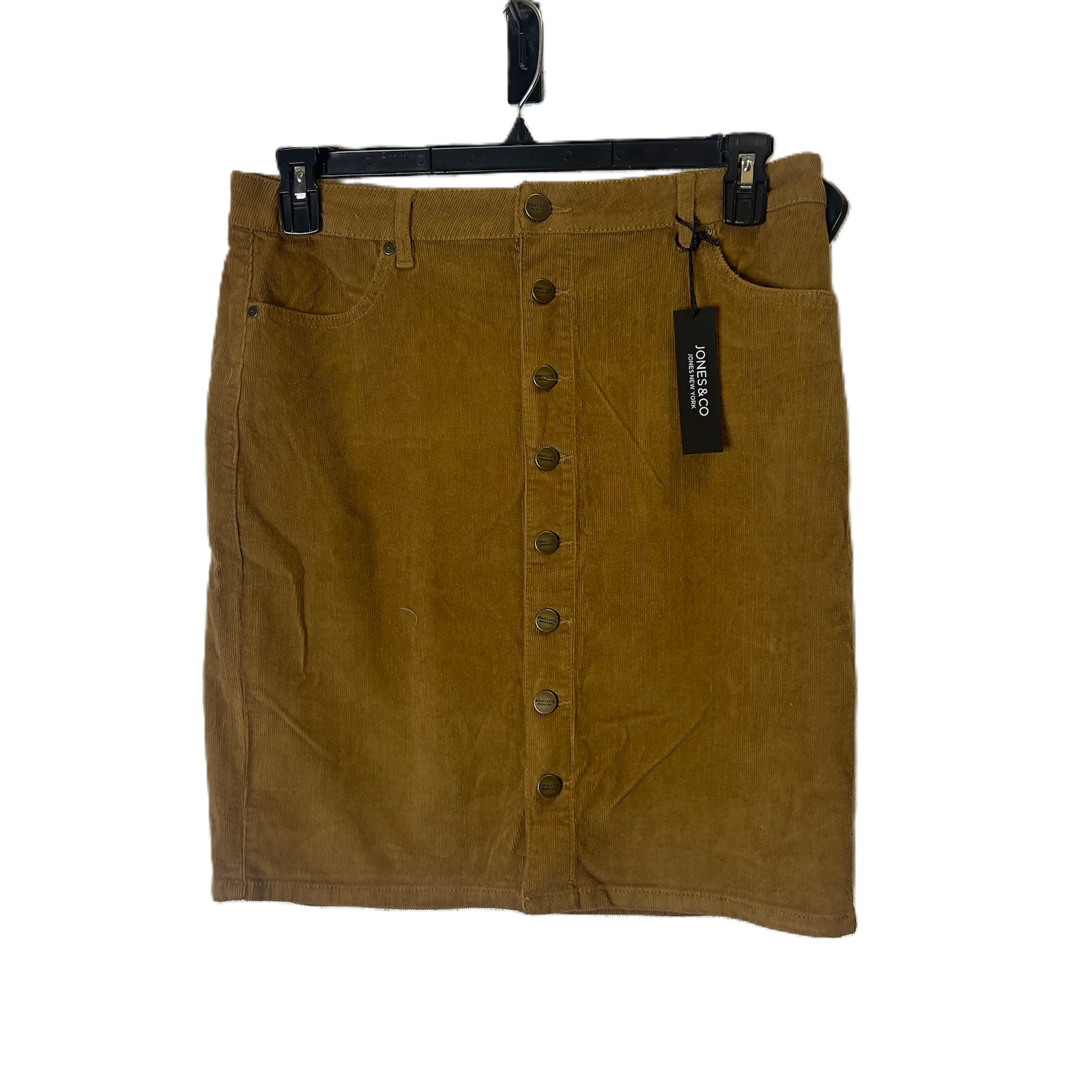 Skirt Mini & Short By Jones And Co In Brown, Size: 12