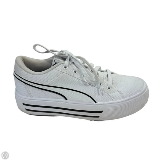 Shoes Sneakers Platform By Puma In White, Size: 10