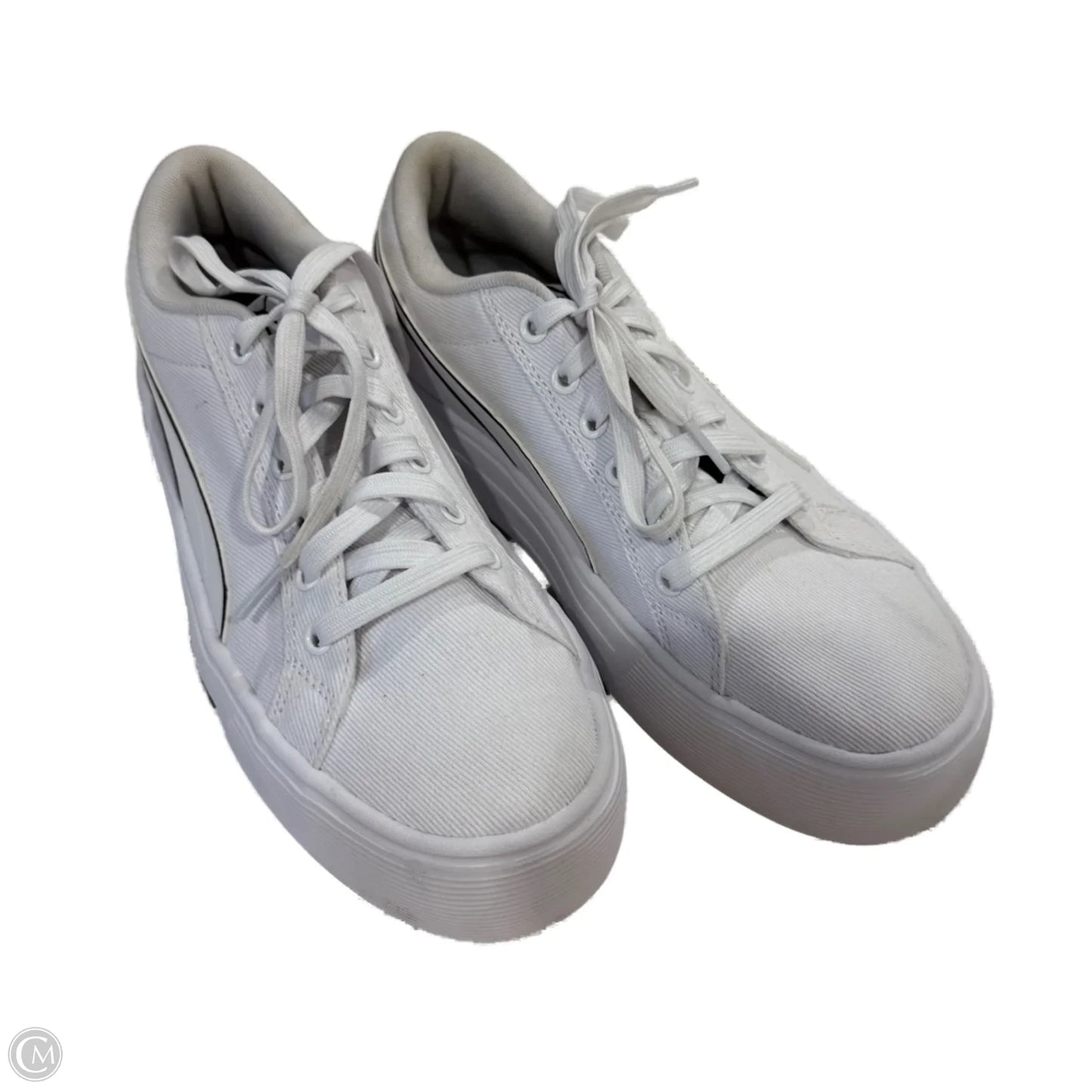 Shoes Sneakers Platform By Puma In White, Size: 10