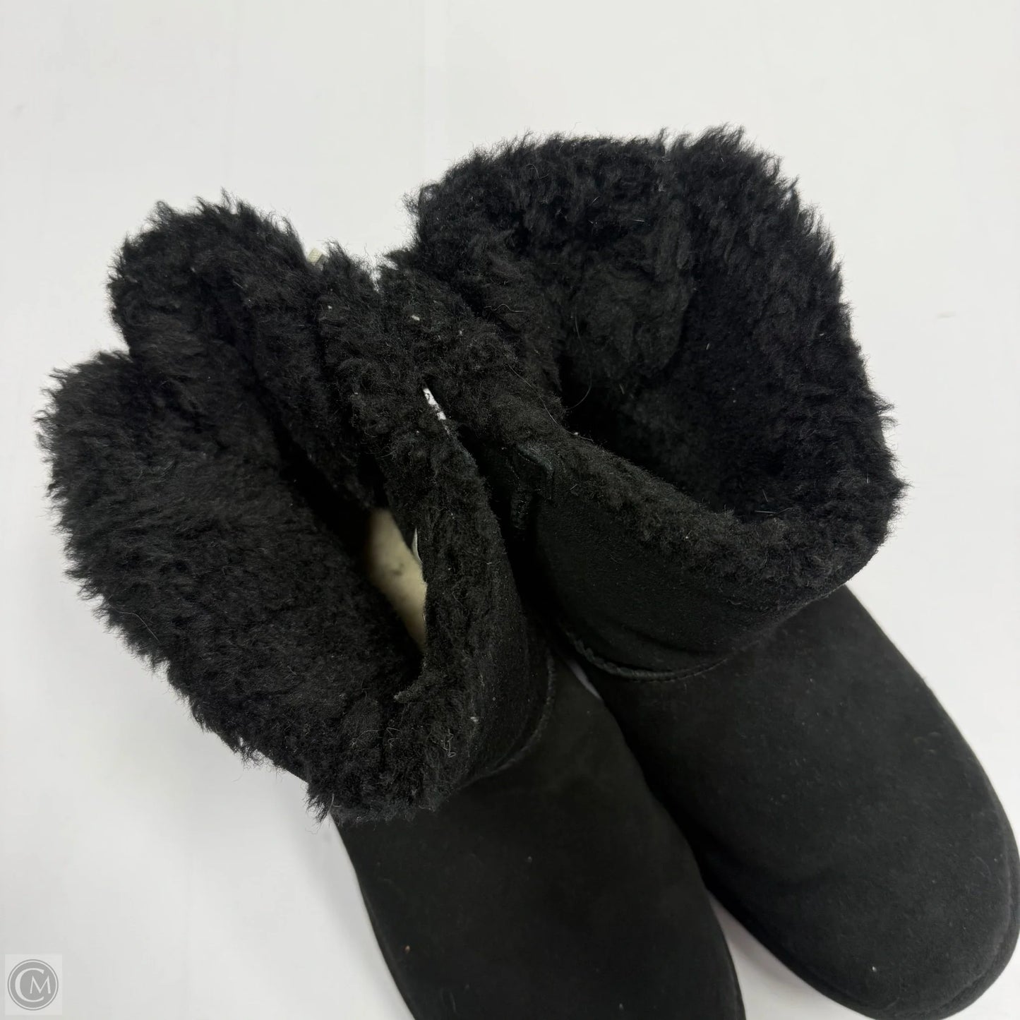 Boots Designer By Ugg In Black, Size: 8