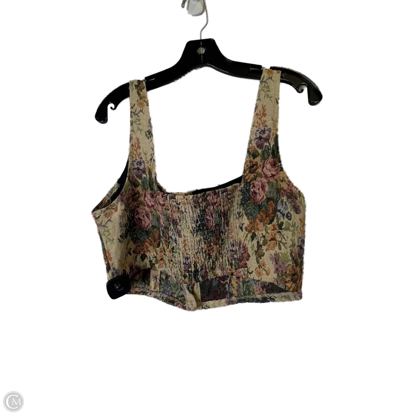 Top Sleeveless By Wild Fable In Floral Print, Size: Xl