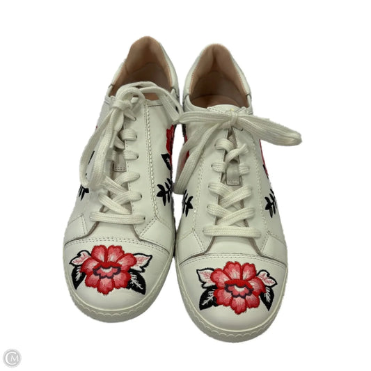 Shoes Designer By Kate Spade In White, Size: 7.5