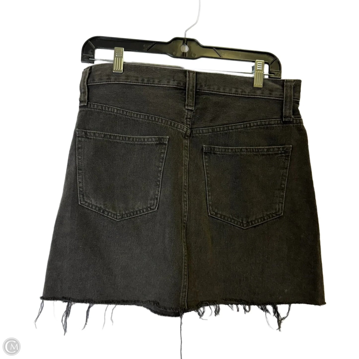 Skirt Mini & Short By Madewell In Black Denim, Size: 4