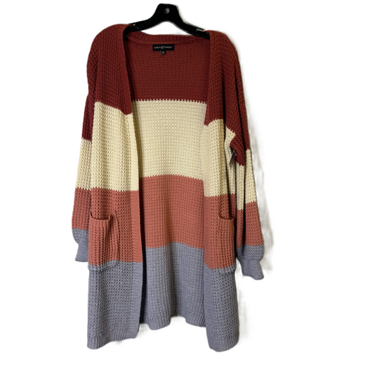 Cardigan By Almost Famous In Multi-colored, Size: 1x