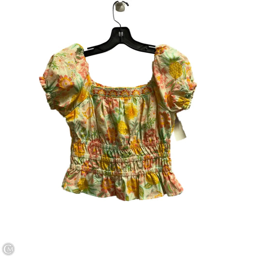 Top Short Sleeve By Rachel Zoe In Multi-colored, Size: 2