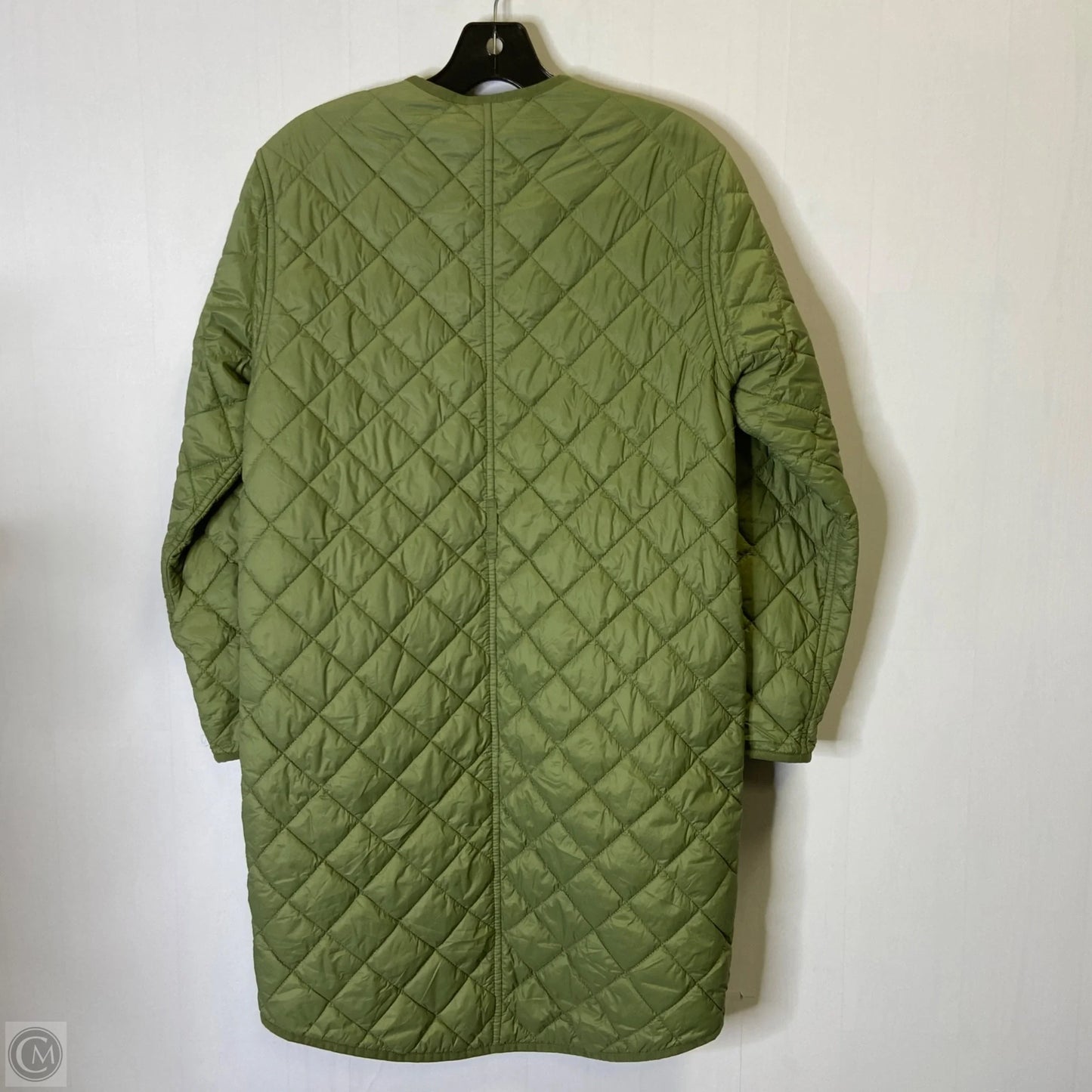 Coat Puffer & Quilted By J. Crew In Green, Size: Xxs