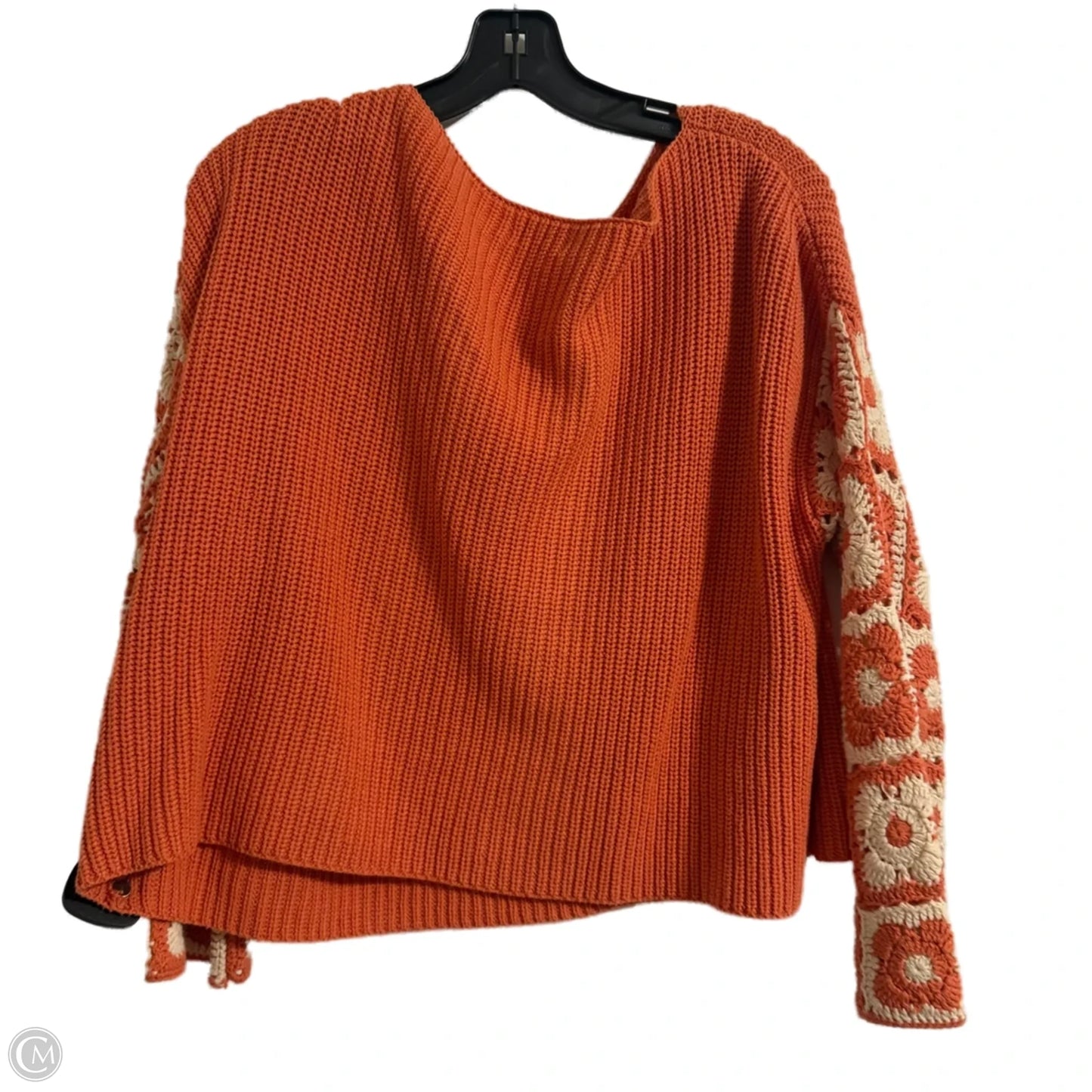Sweater By Pink Lily In Orange, Size: M