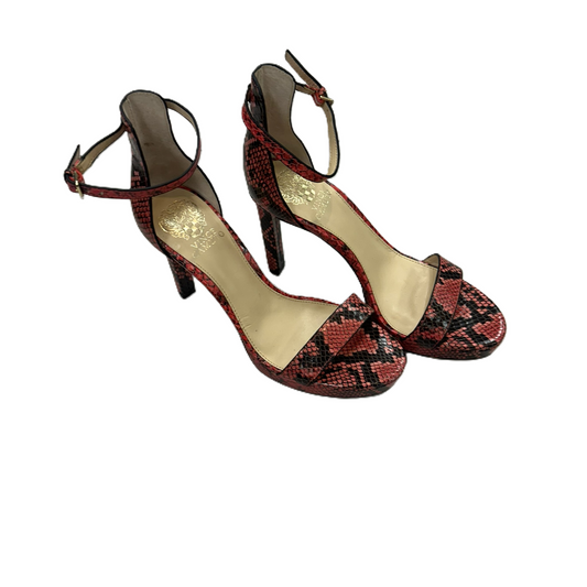 Shoes Heels Stiletto By Vince Camuto In Snakeskin Print, Size: 8