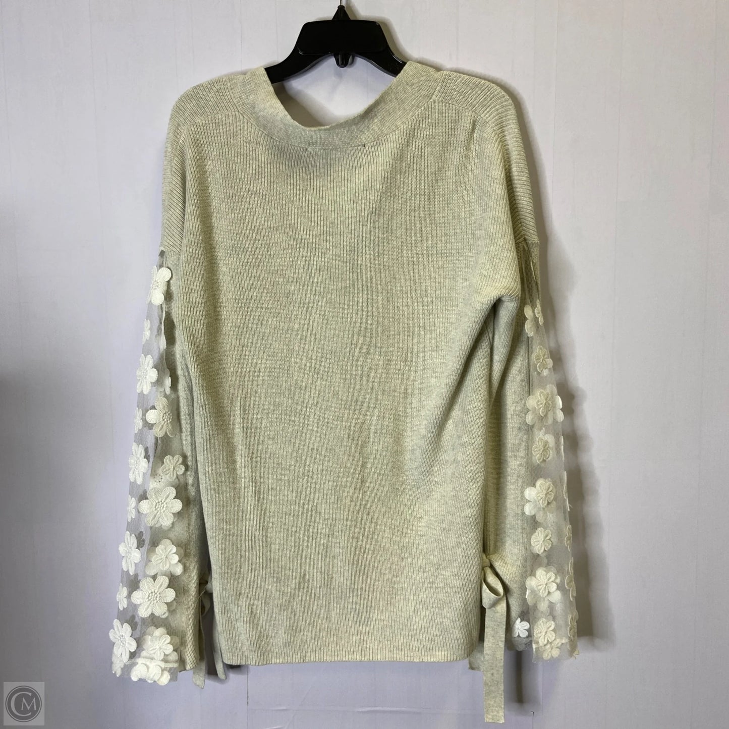 Top Long Sleeve By French Connection In Grey, Size: S