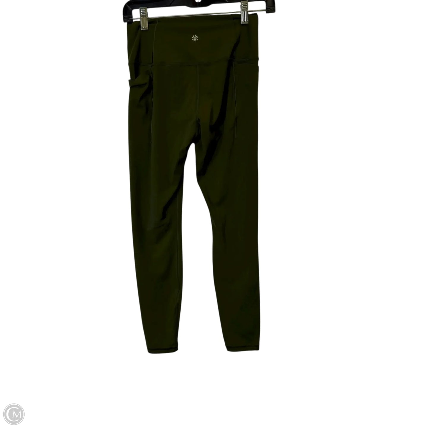 Athletic Leggings By Athleta In Green, Size: M