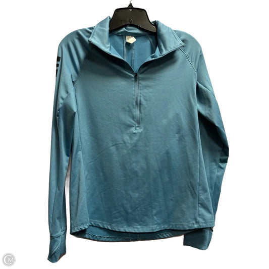 Athletic Sweatshirt Collar By Under Armour In Blue, Size: M