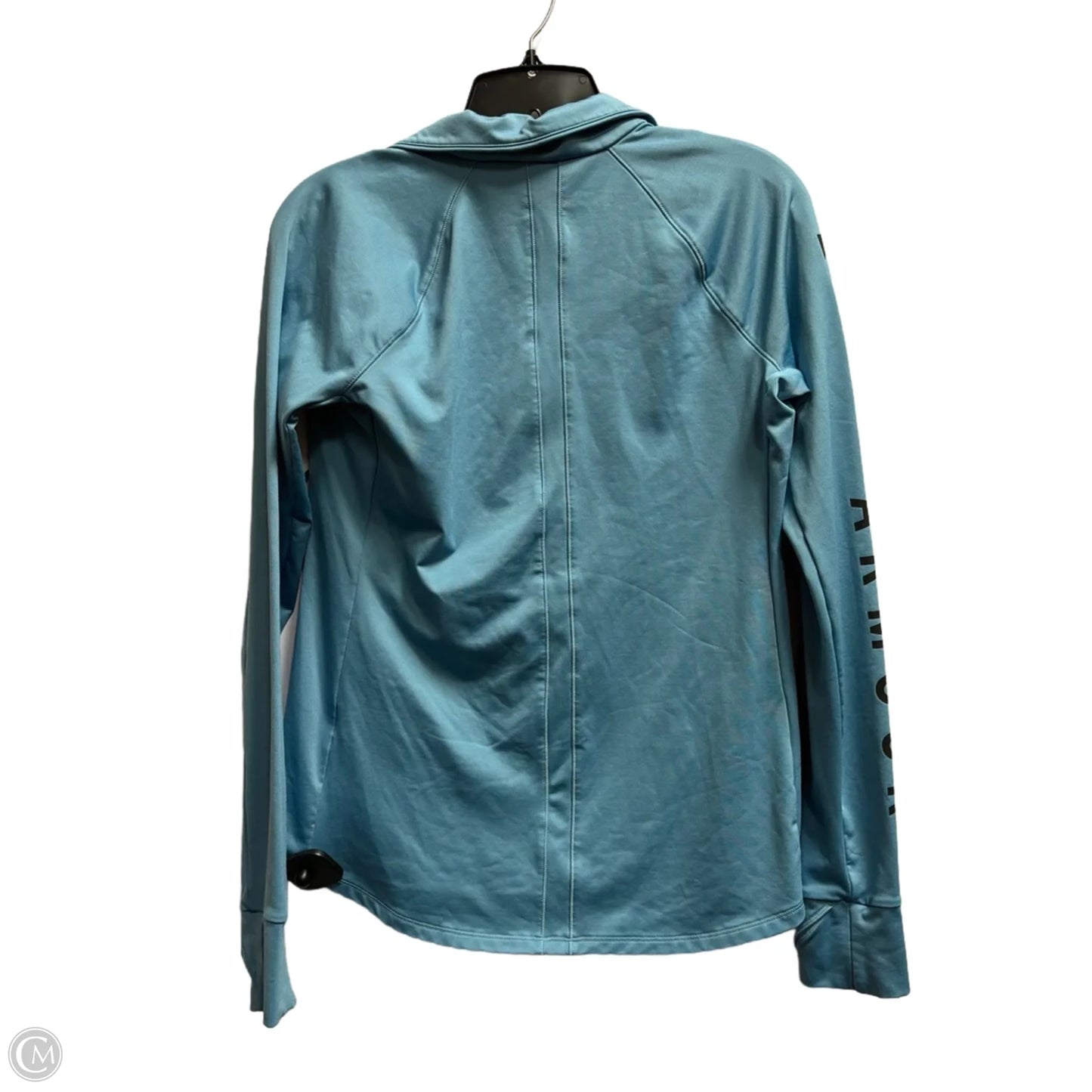 Athletic Sweatshirt Collar By Under Armour In Blue, Size: M