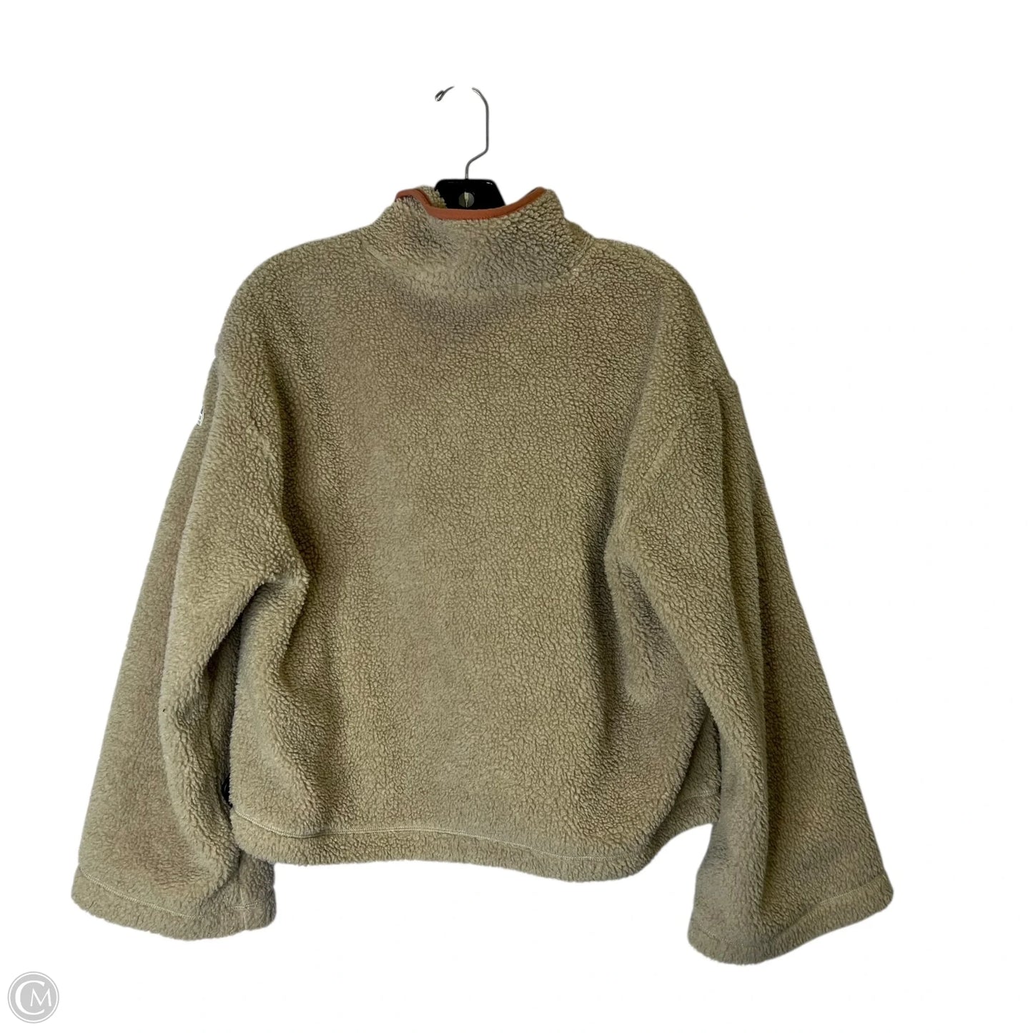 Jacket Faux Fur & Sherpa By Clothes Mentor In Tan, Size: S