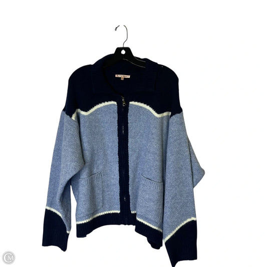 Jacket Other By Bailey Rose In Blue, Size: L