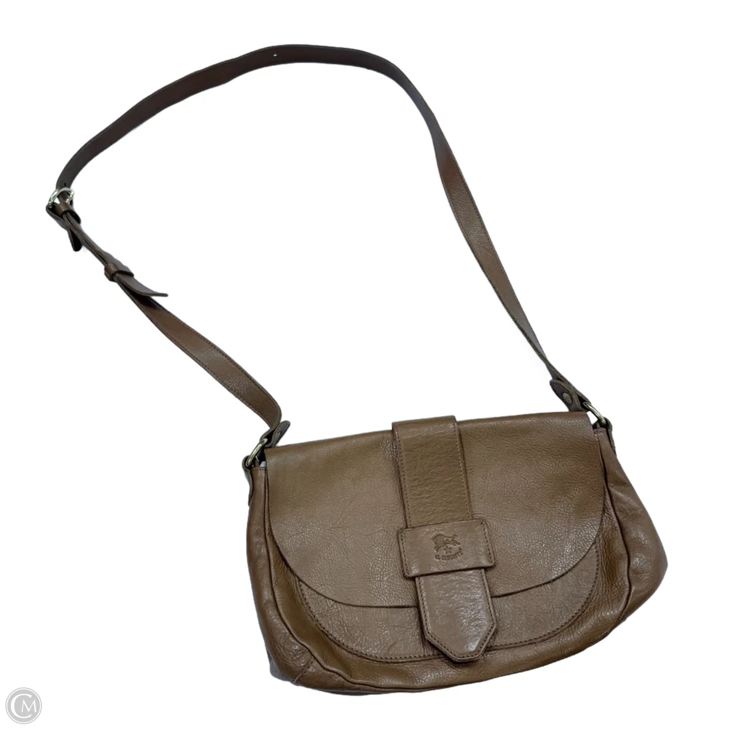 Crossbody Leather By Cma, Size: Medium