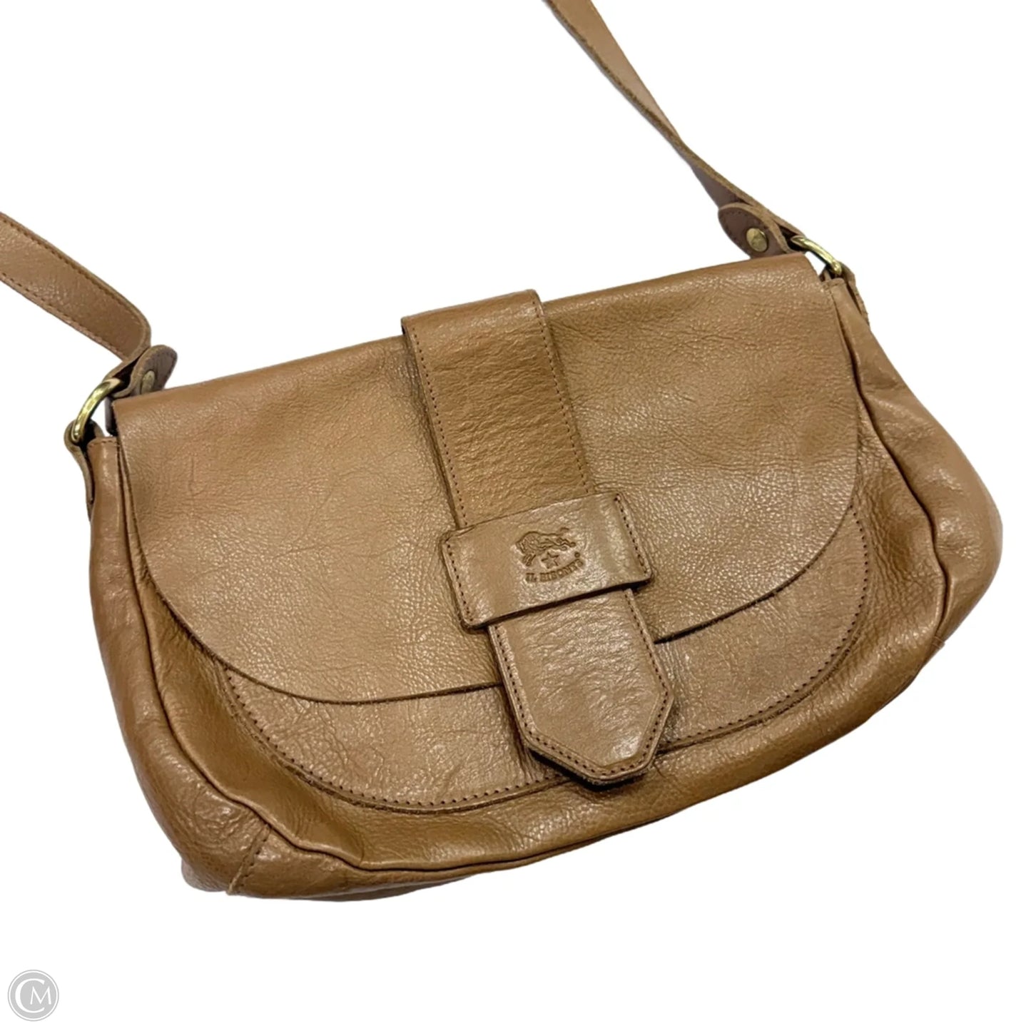 Crossbody Leather By Cma, Size: Medium