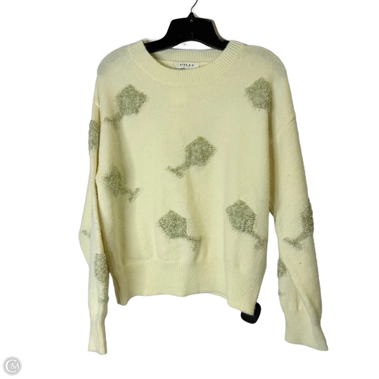 Sweater By Gilli In Cream, Size: S