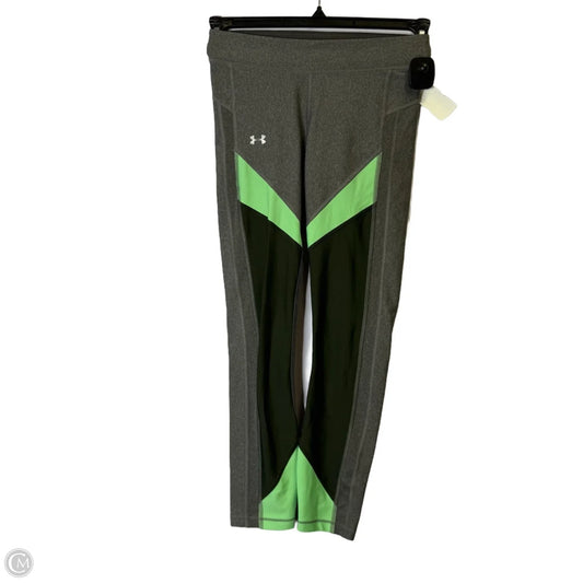 Athletic Leggings By Under Armour In Grey, Size: S