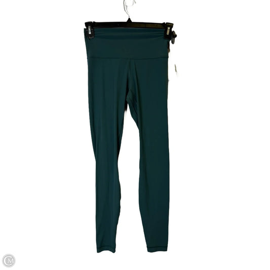 Athletic Leggings By Lululemon In Teal, Size: 6