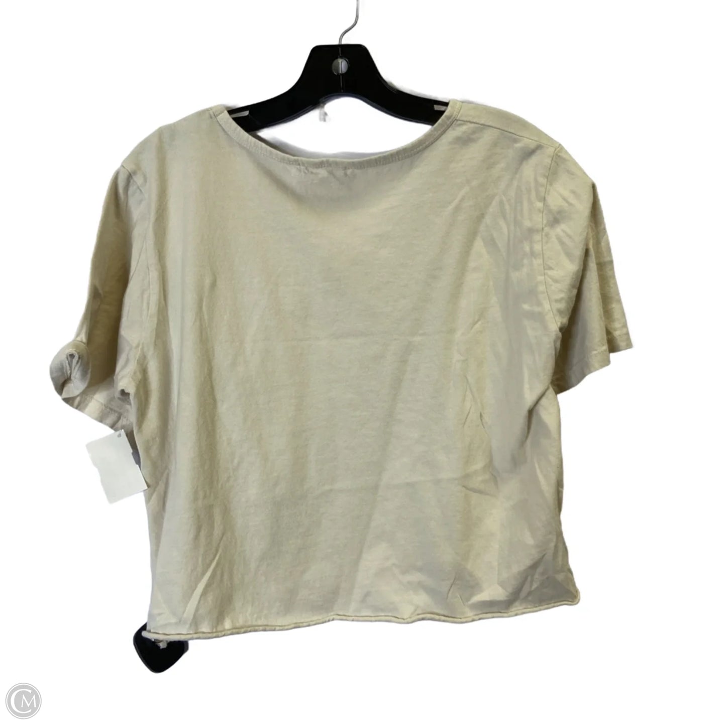 Top Short Sleeve Basic By Altard State In Cream, Size: M