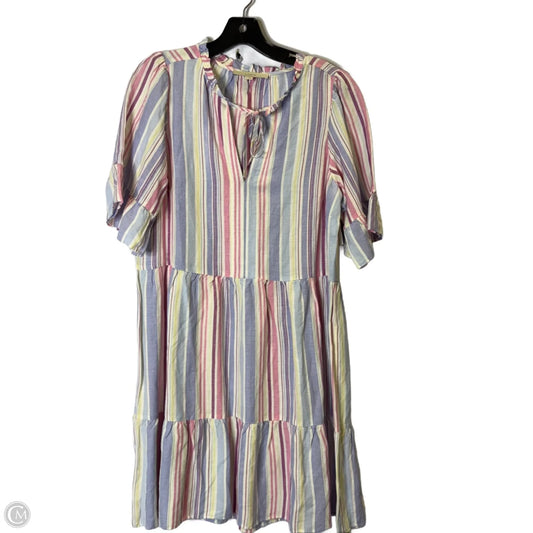 Dress Casual Short By Loft In Purple, Size: M