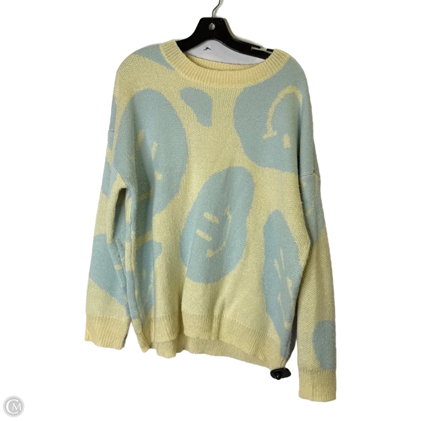 Sweater By Altard State In Blue & Cream, Size: S
