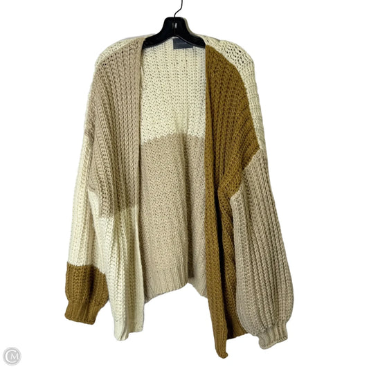 Sweater Cardigan By Clothes Mentor In Multi-colored, Size: S