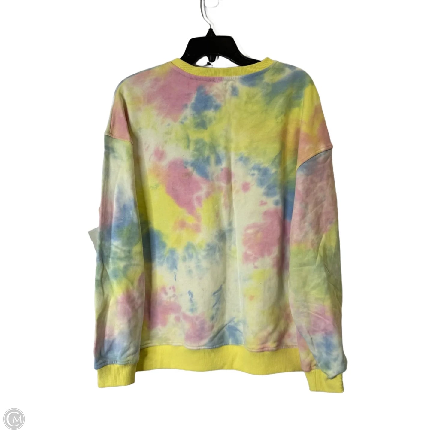 Sweatshirt Crewneck By Clothes Mentor In Tie Dye Print, Size: M