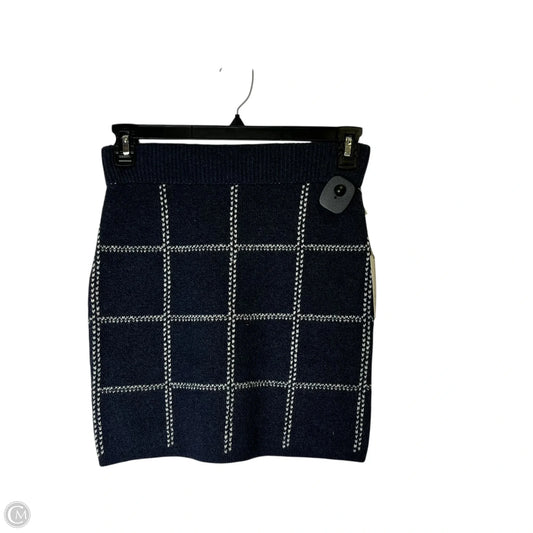 Skirt Mini & Short By A New Day In Blue, Size: S