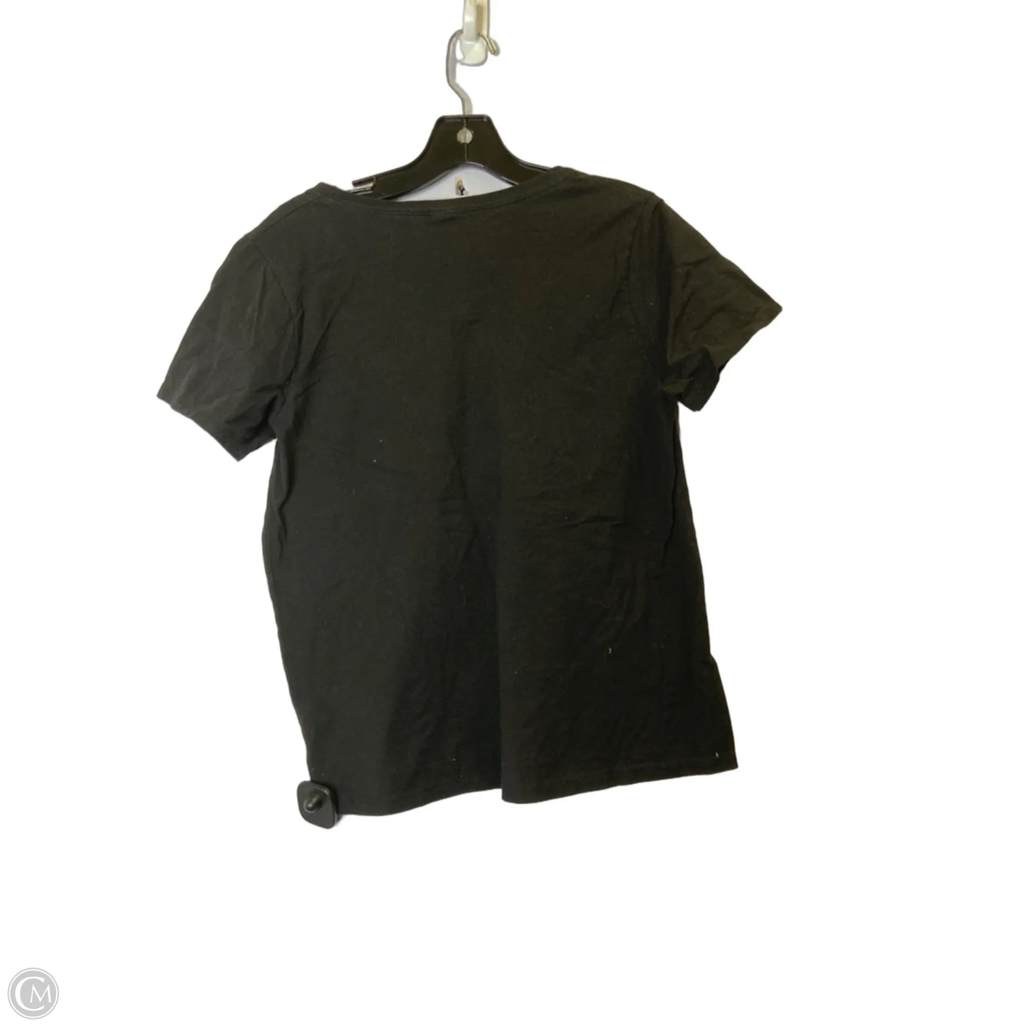 Top Short Sleeve Basic By Hanes In Black, Size: M