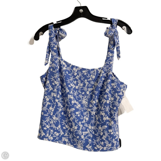 Top Sleeveless By Old Navy In Blue, Size: L