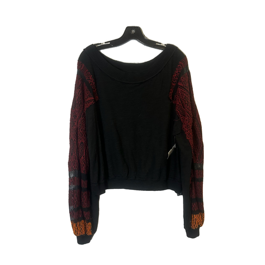 Top Long Sleeve By We The Free In Black, Size: Xs