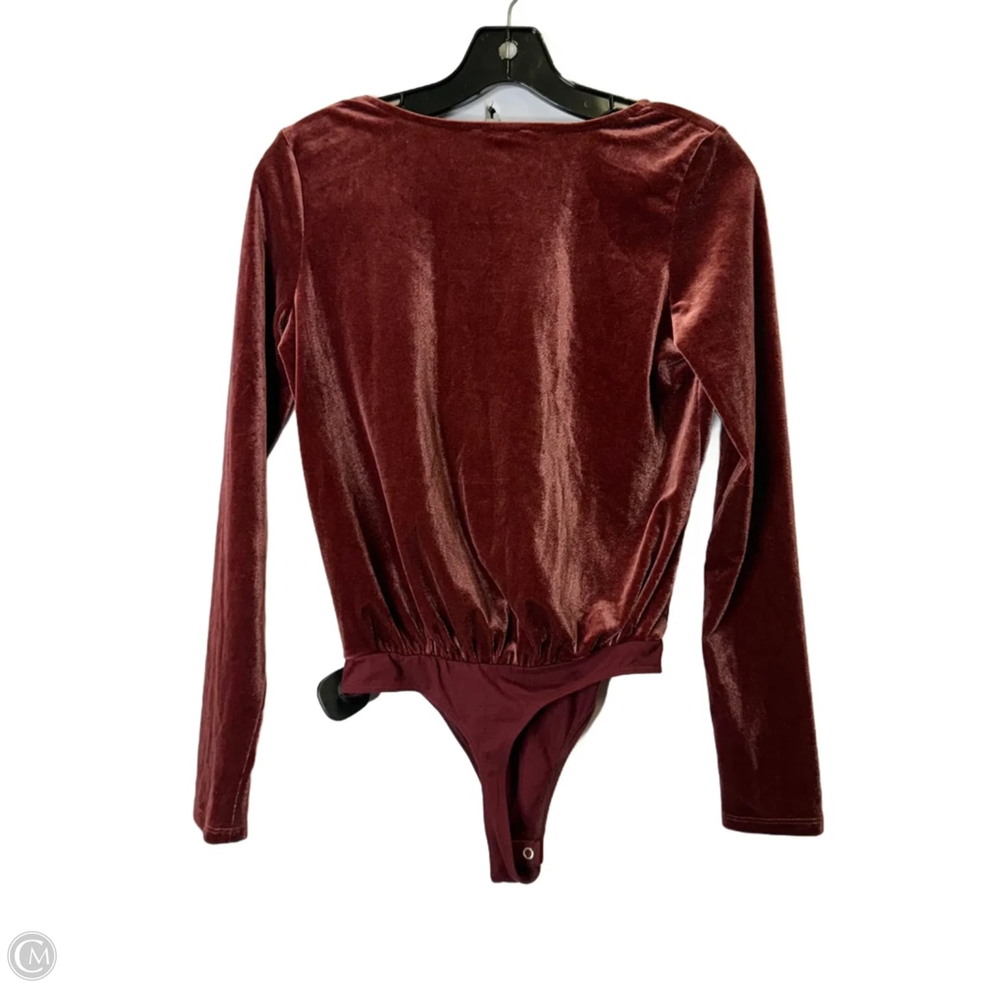 Bodysuit By Express In Red, Size: Xs