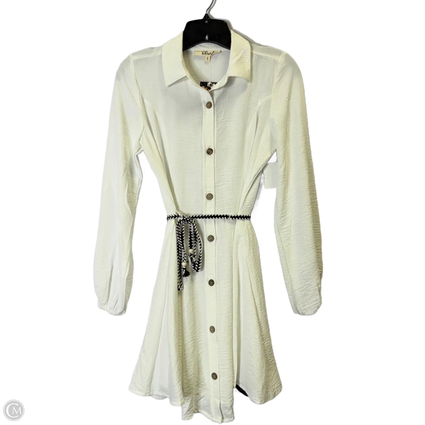 Dress Casual Short By Blush In White, Size: S