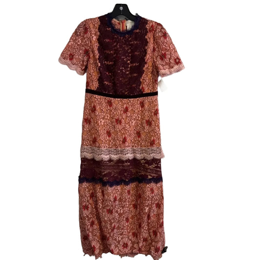 Dress Party Midi By Clothes Mentor In Pink, Size: 6