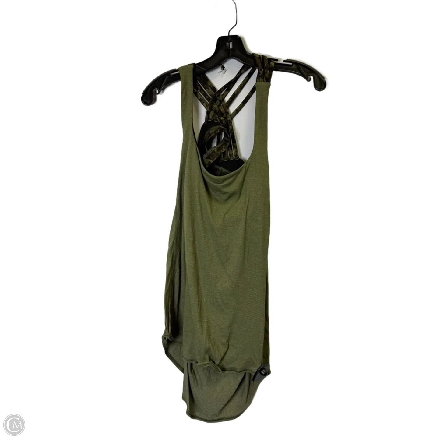 Athletic Tank Top By Lululemon In Green, Size: S